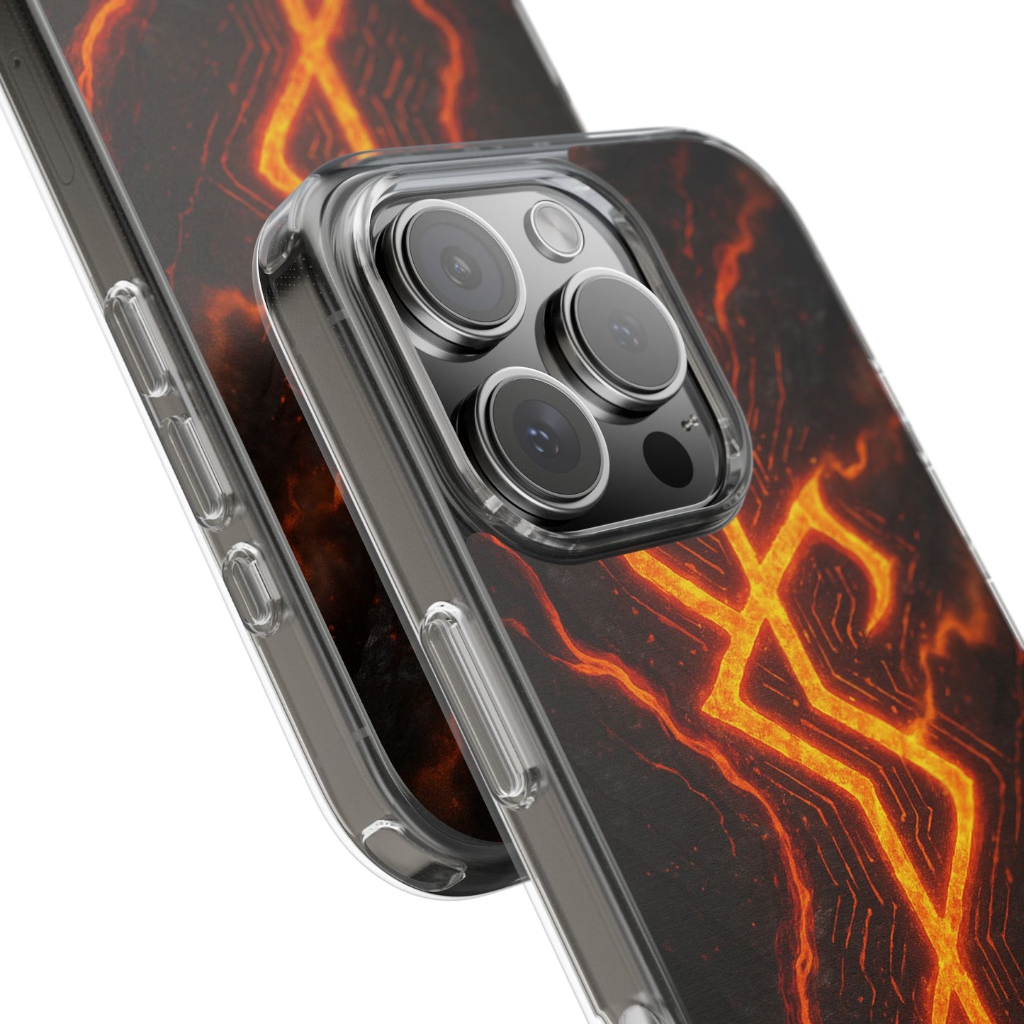 Molten Glyph • Apple iPhone 16 • Clear Case