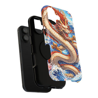 Heaven’s Mandate – Sovereign Oath • Obsidian Irezumi™ • Apple iPhone 17 Pro • MagSafe Tough Case