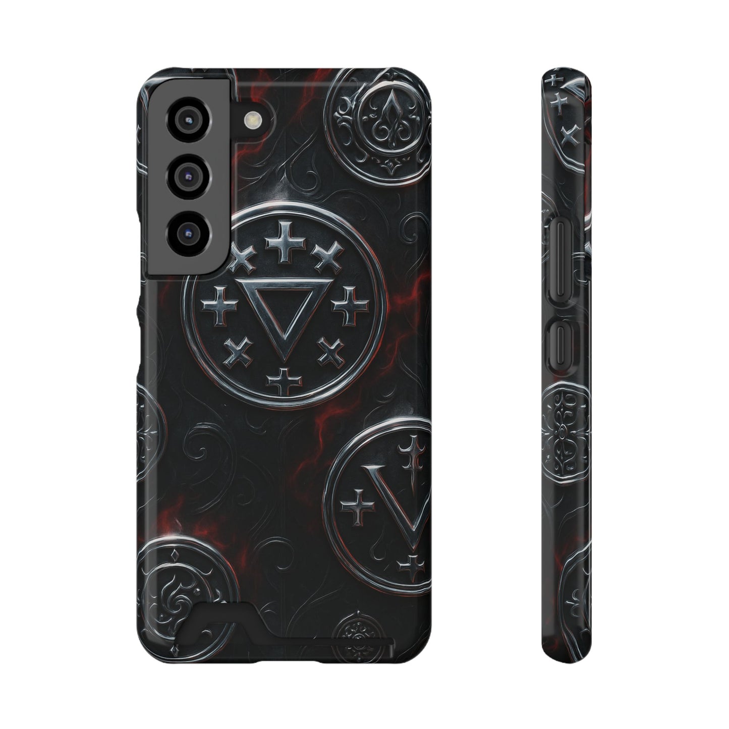 Aether Signal • Samsung Galaxy S22 • Tough Case with Card Holder • Wireless Friendly