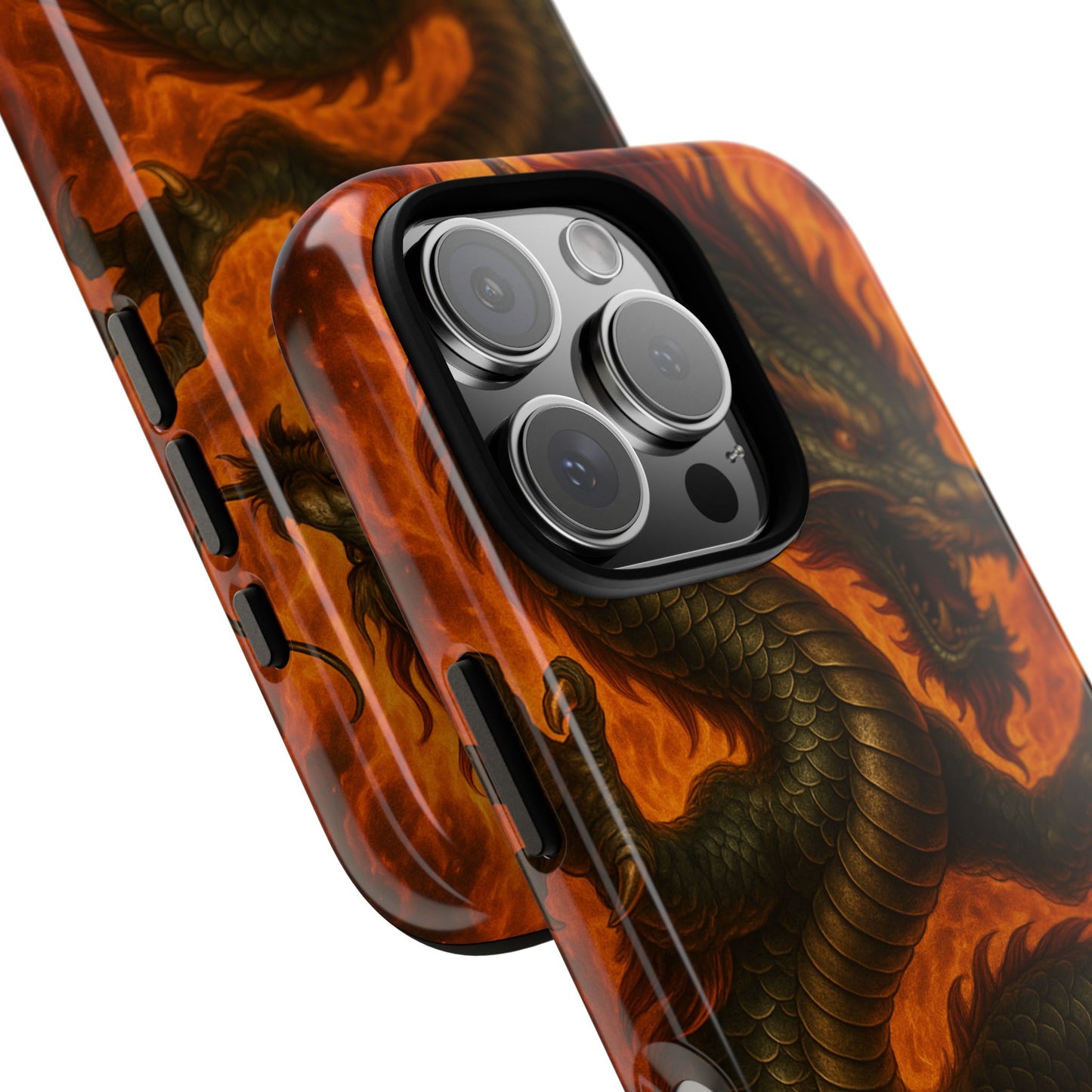 Flames of Fury • Apple iPhone 16 • Tough Case • MagSafe®
