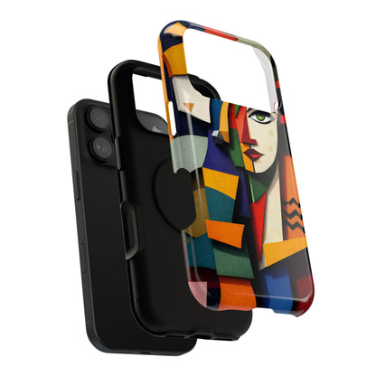 Relief Cubism • EPOCH I • Dominion of Color™ • Apple iPhone 17 • Tough Case • MagSafe®
