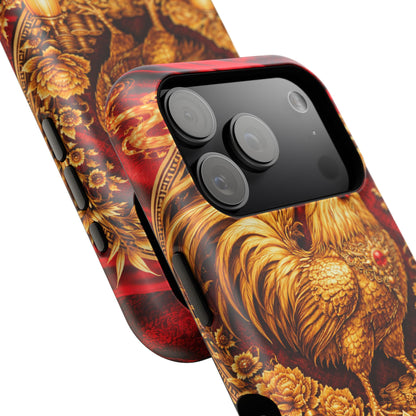 Rooster • Lunar Armor • Imperial Banner • Apple iPhone 17 Pro • MagSafe Tough Case