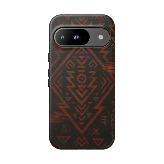 Tribal Glitch • Google Pixel 9 • MagSafe® Magnetic Tough Case