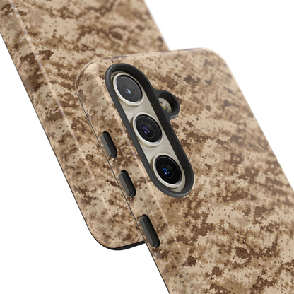 Desert Storm Camo • Samsung Galaxy S24 • Tough Case • Wireless Friendly
