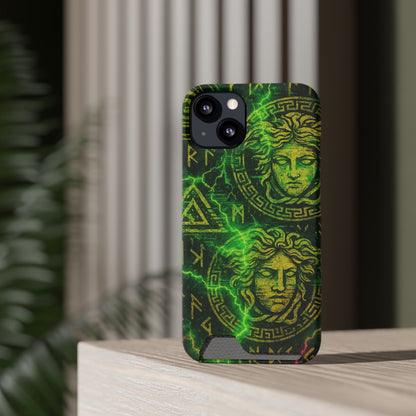 Glyph Gods • Apple iPhone 13 • MagSafe® Tough Case with Card Holder