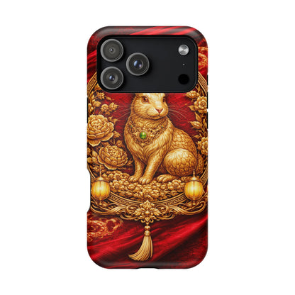 Rabbit • Lunar Armor • Imperial Banner • Apple iPhone 17 Pro • MagSafe Tough Case