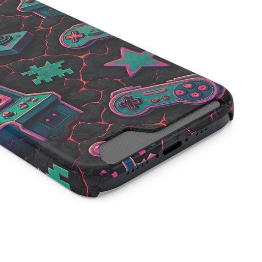 Volcanic Arcade • Apple iPhone 13 • MagSafe® Tough Case with Card Holder