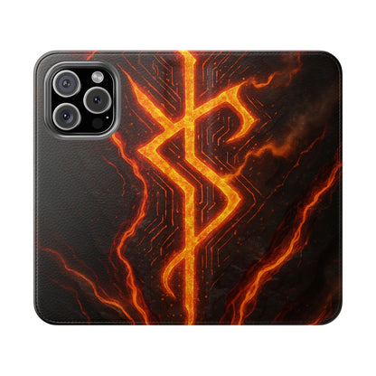 Molten Glyph • Apple iPhone 16 Flip Case
