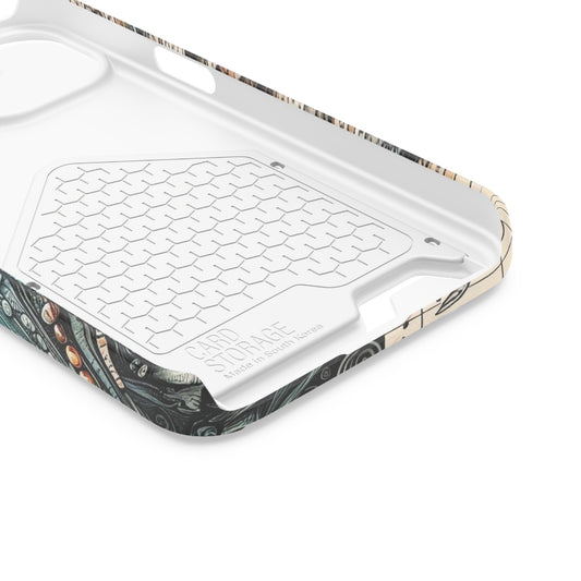 Aeros Divide • Apple iPhone 13 • MagSafe® Tough Case with Card Holder