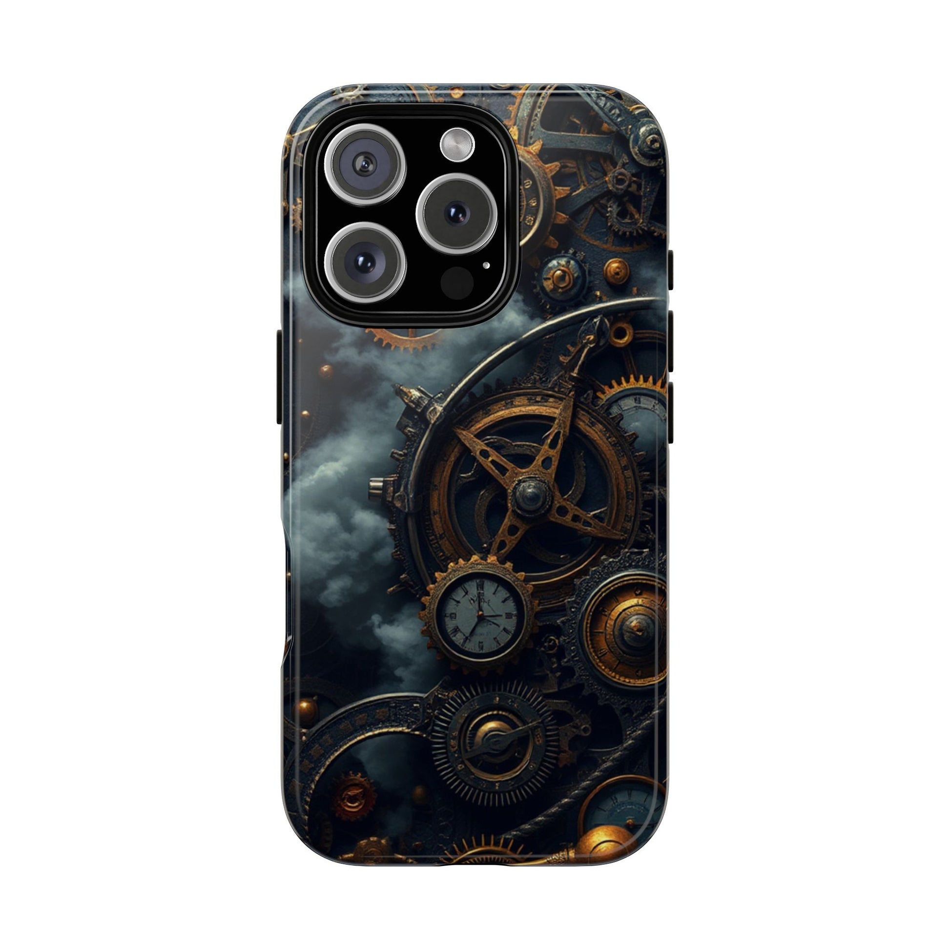 Chrono Ruin • Apple iPhone 16 • MagSafe® Tough Case phone case by Black Hat Pixels