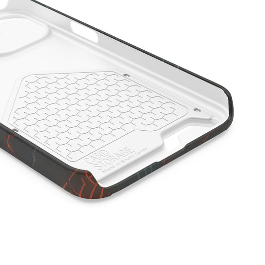 Circuit Eruption • Apple iPhone 13 • MagSafe® Tough Case with Card Holder
