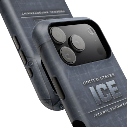 ICE • Sentinel Series • Federal Enforcement • Apple iPhone 17 Pro • MagSafe Tough Case