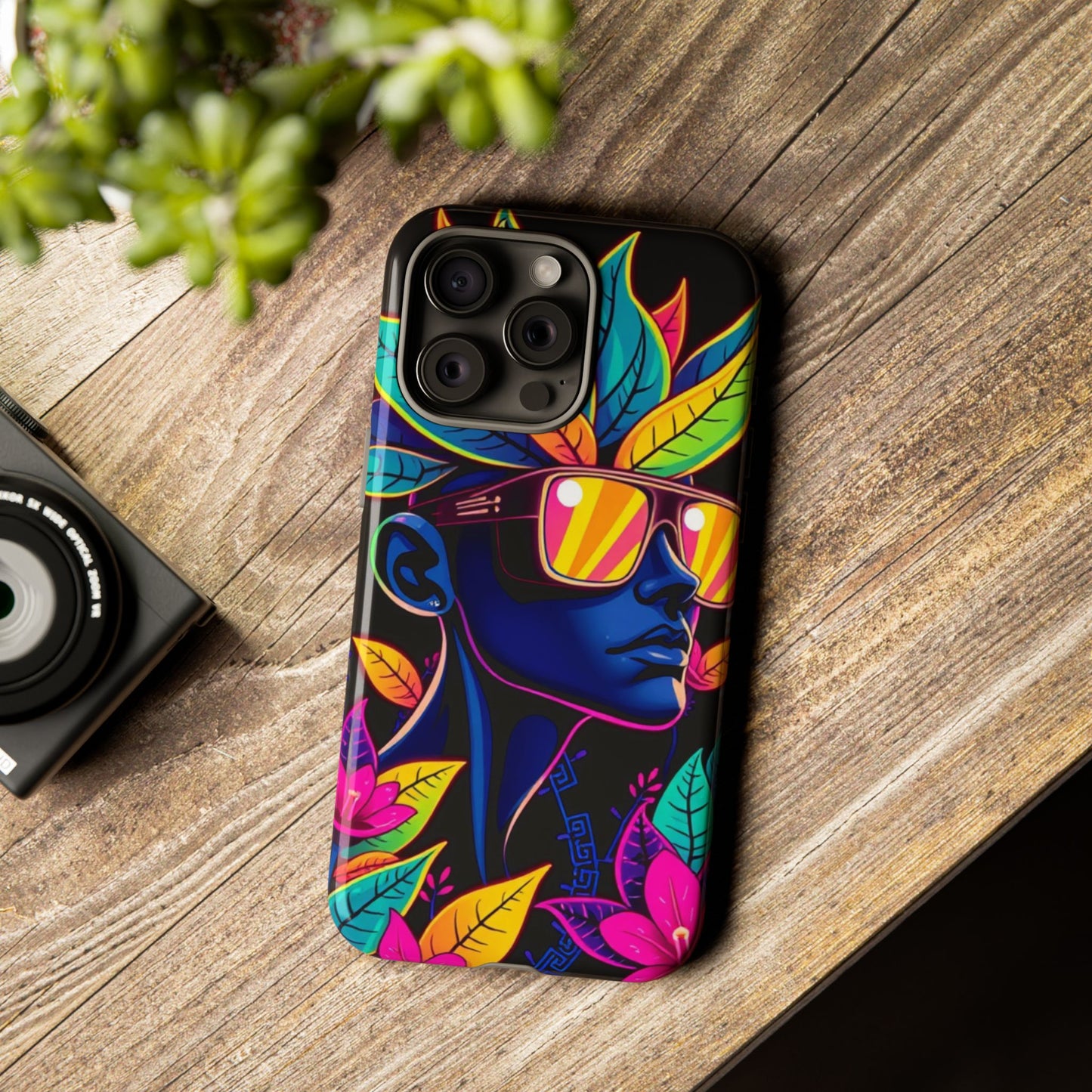 Neon Punk  • Apple iPhone 15 • MagSafe® Tough Case