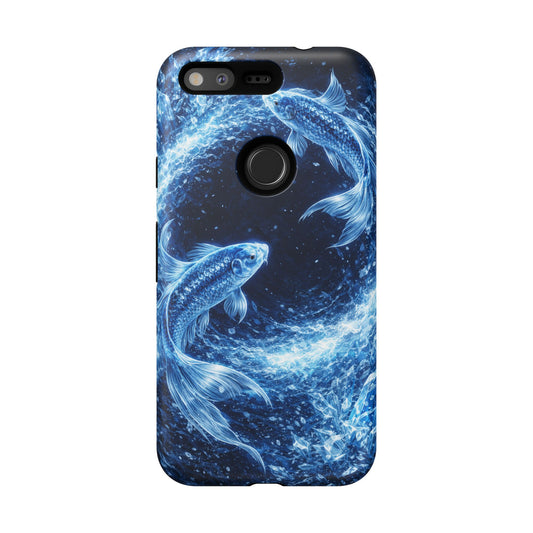 Ice Koi • Google Pixel (Original) • Tough Case • Wireless Friendly