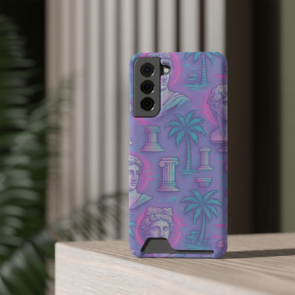 Pillars and Palms • Samsung Galaxy S21 • MagSafe® Tough Case with Card Holder