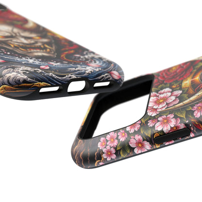 The Watcher – Crimson Discipline • Obsidian Irezumi™ • Apple iPhone 17 Pro • MagSafe Tough Case