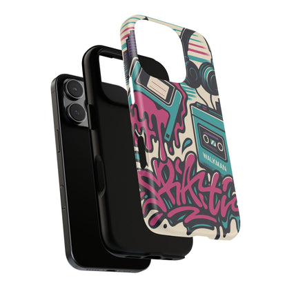 Retro Beats • Apple iPhone 16 • MagSafe® Magnetic Tough Case