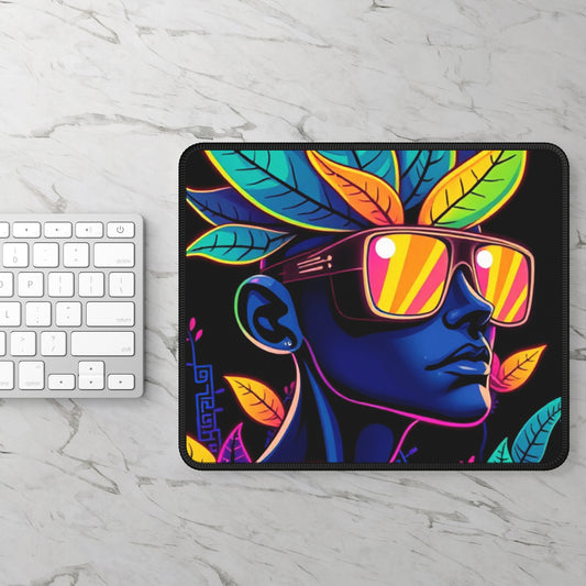 Neon Punk • Eco-Friendly Gaming Mouse Pad