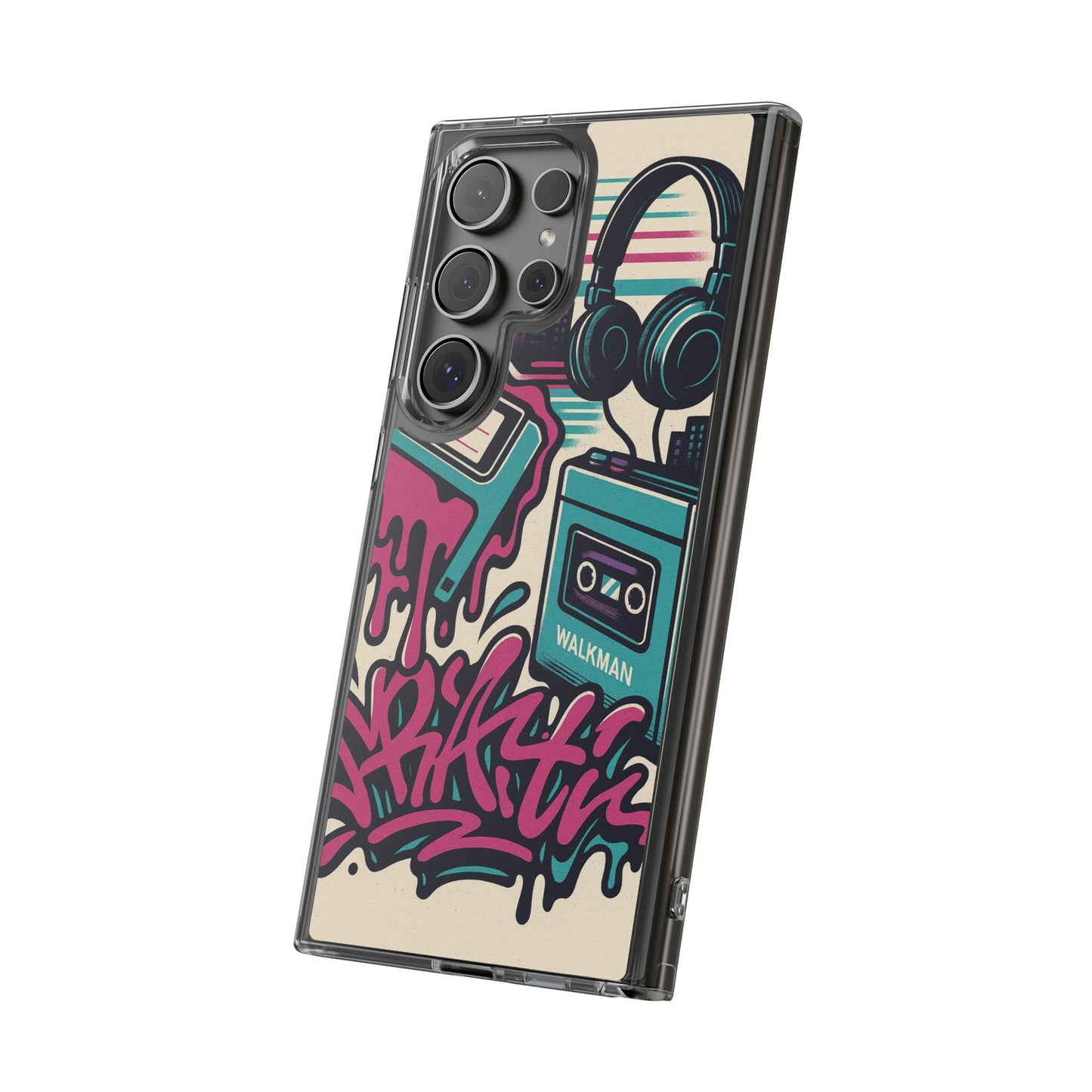 Retro Beats • Samsung Galaxy S24 • Clear Case