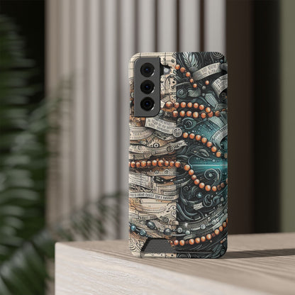 Aeros Divide • Samsung Galaxy S21 • Tough Case with Card Holder • Wireless Friendly