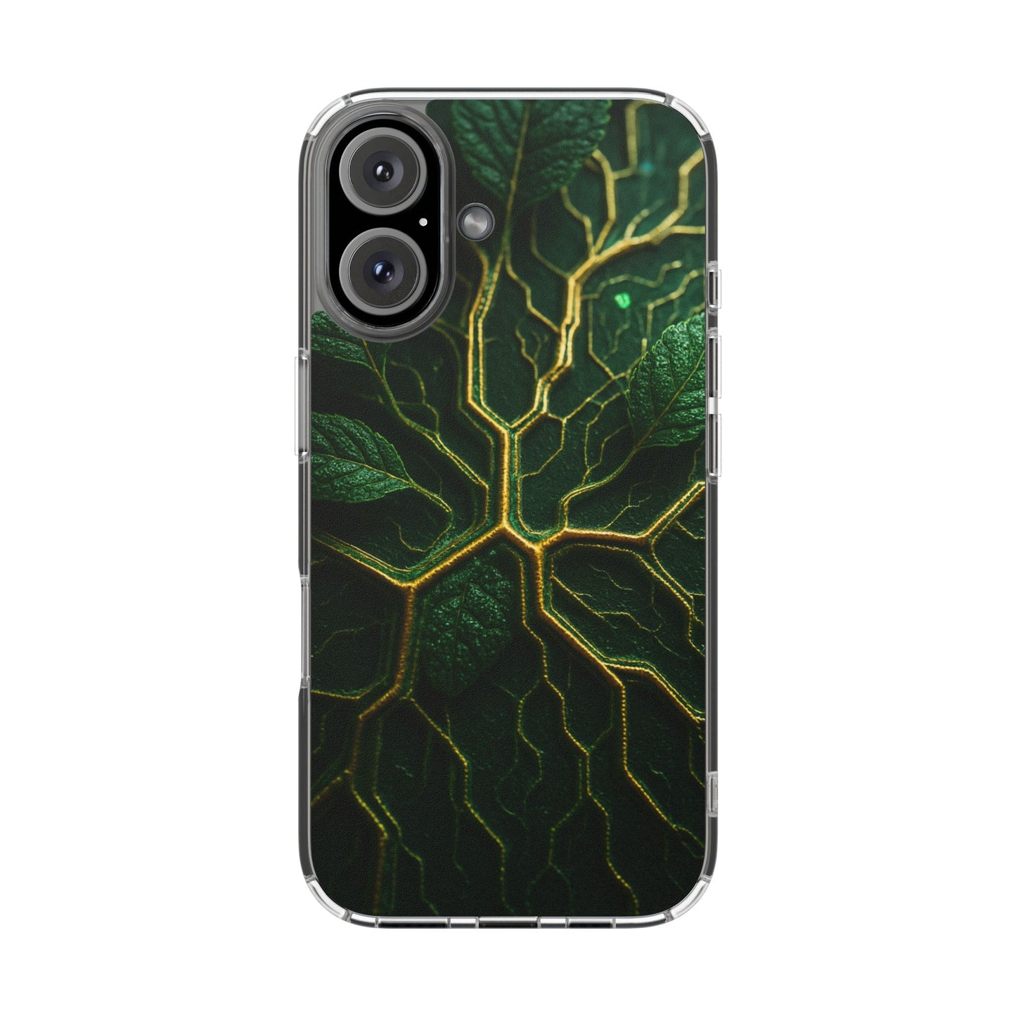 Macro Flora • Apple iPhone 16 • Clear Case