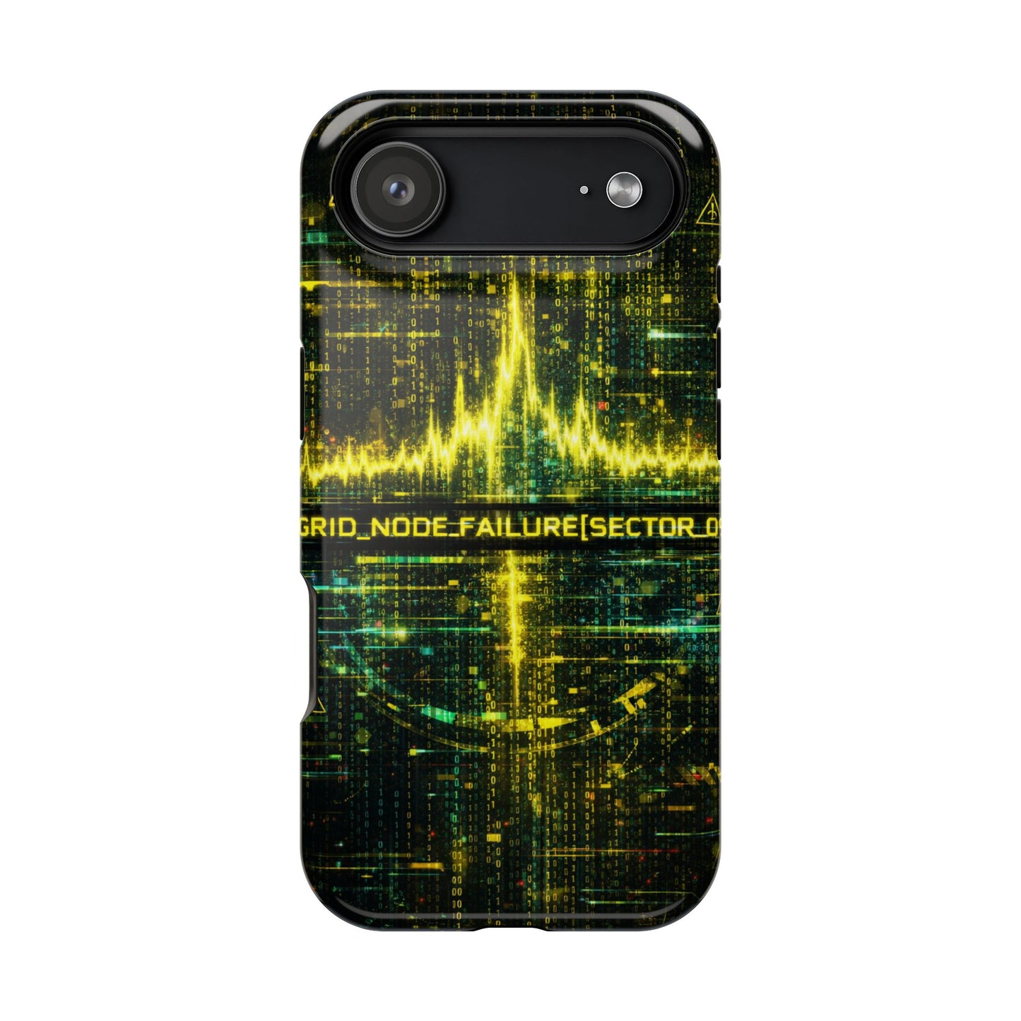 Grid Node Failure • System Collapse • Apple iPhone 17 Pro • MagSafe® Tough Case