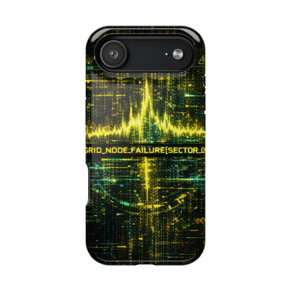 Grid Node Failure • System Collapse • Apple iPhone 17 Pro • MagSafe® Tough Case