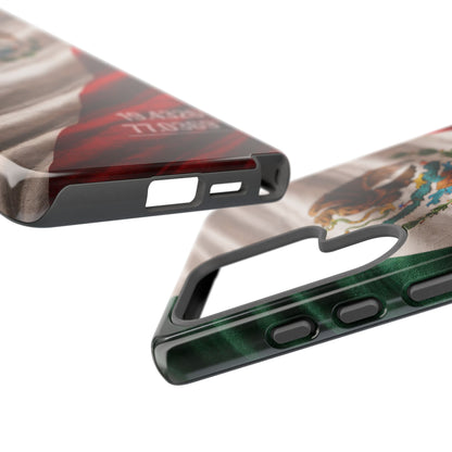 Mexico • Street Sovereign – Aztec Valor • Samsung Galaxy S25 • Wireless Friendly • Tough Case