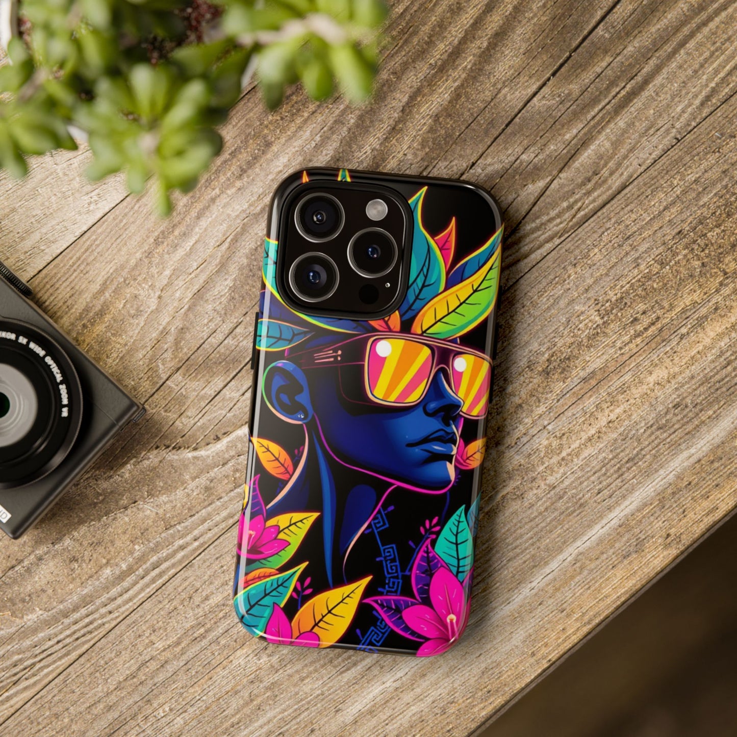 Neon Punk • Apple iPhone 16 • MagSafe® Magnetic Tough Case