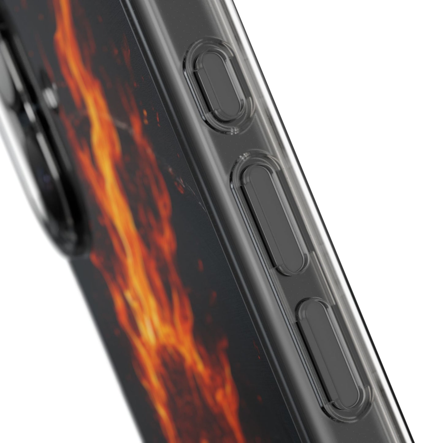 Vinyl Inferno • Apple iPhone 16 • Clear Case