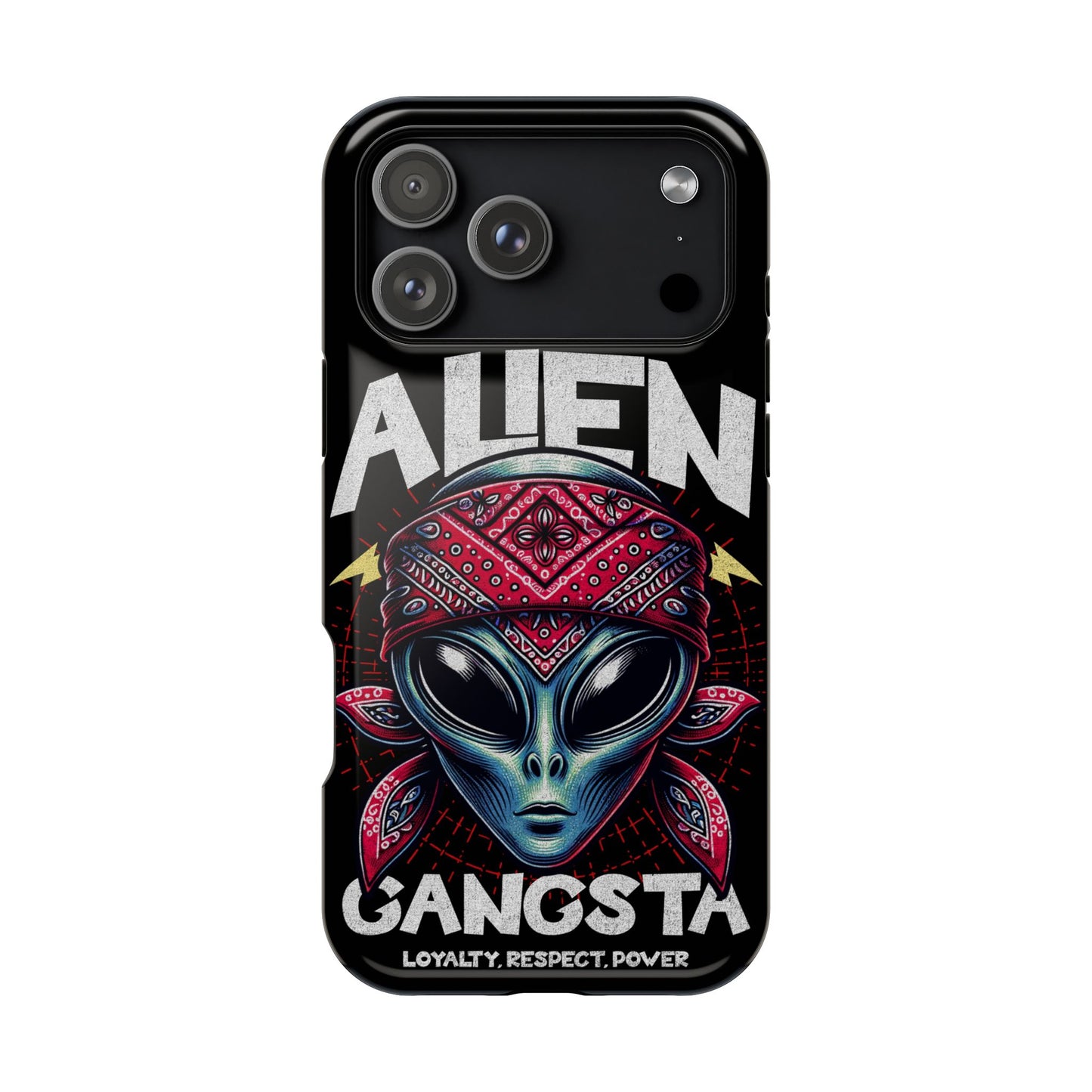 Alien Gangsta • Apple iPhone 17 Pro • MagSafe® Tough Case