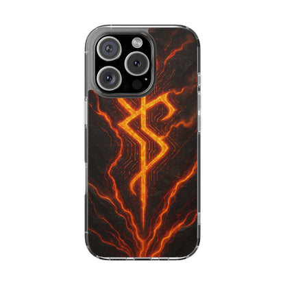 Molten Glyph • Apple iPhone 16 • Clear Case