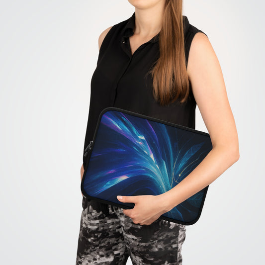 Digital Vortex • Dual Zipper Laptop Sleeve