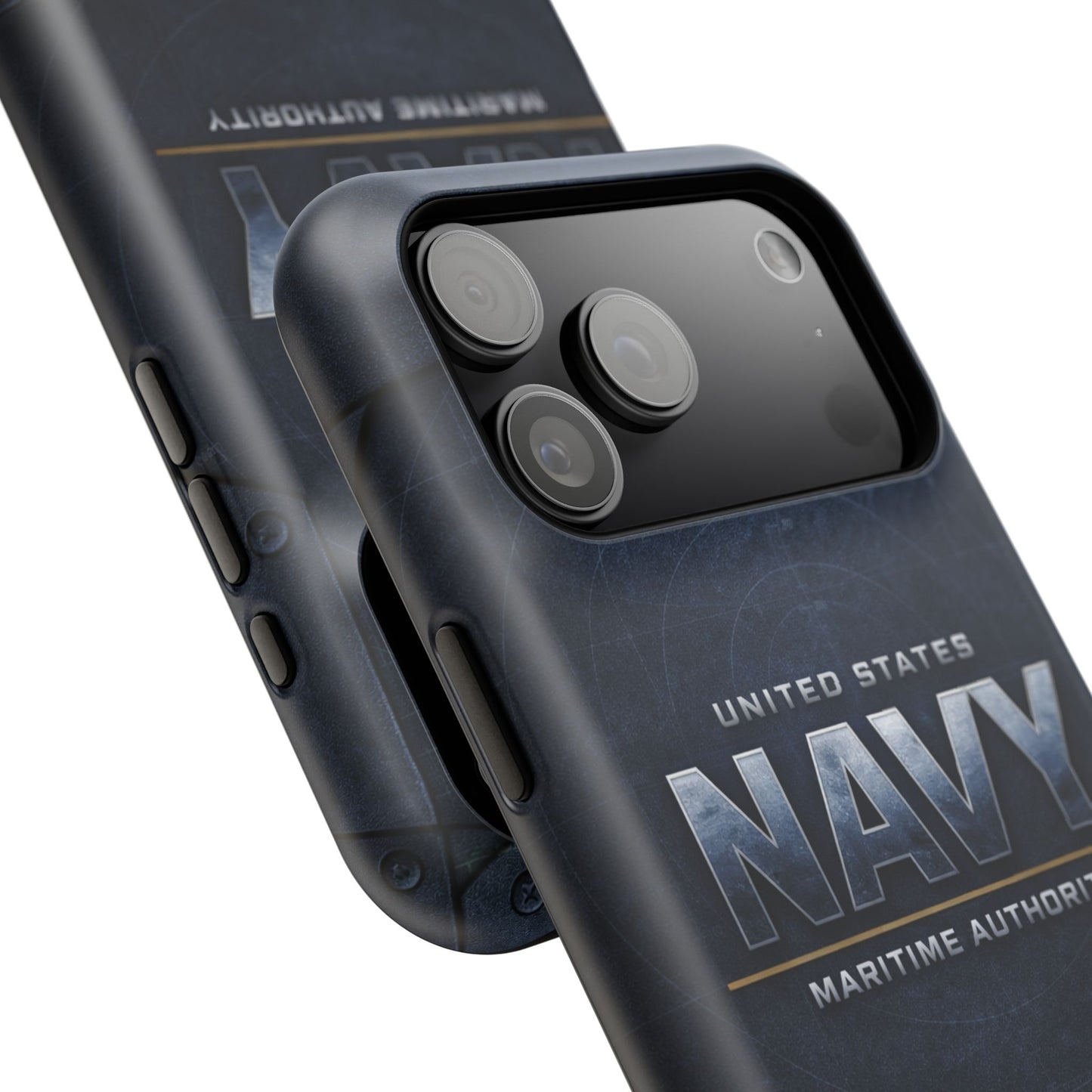 Navy • Sentinel Series • Maritime Authority • Apple iPhone 17 Pro • MagSafe Tough Case