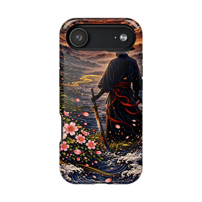 Silent Path – Measured Resolve • Obsidian Irezumi™ • Apple iPhone 17 Pro • MagSafe Tough Case