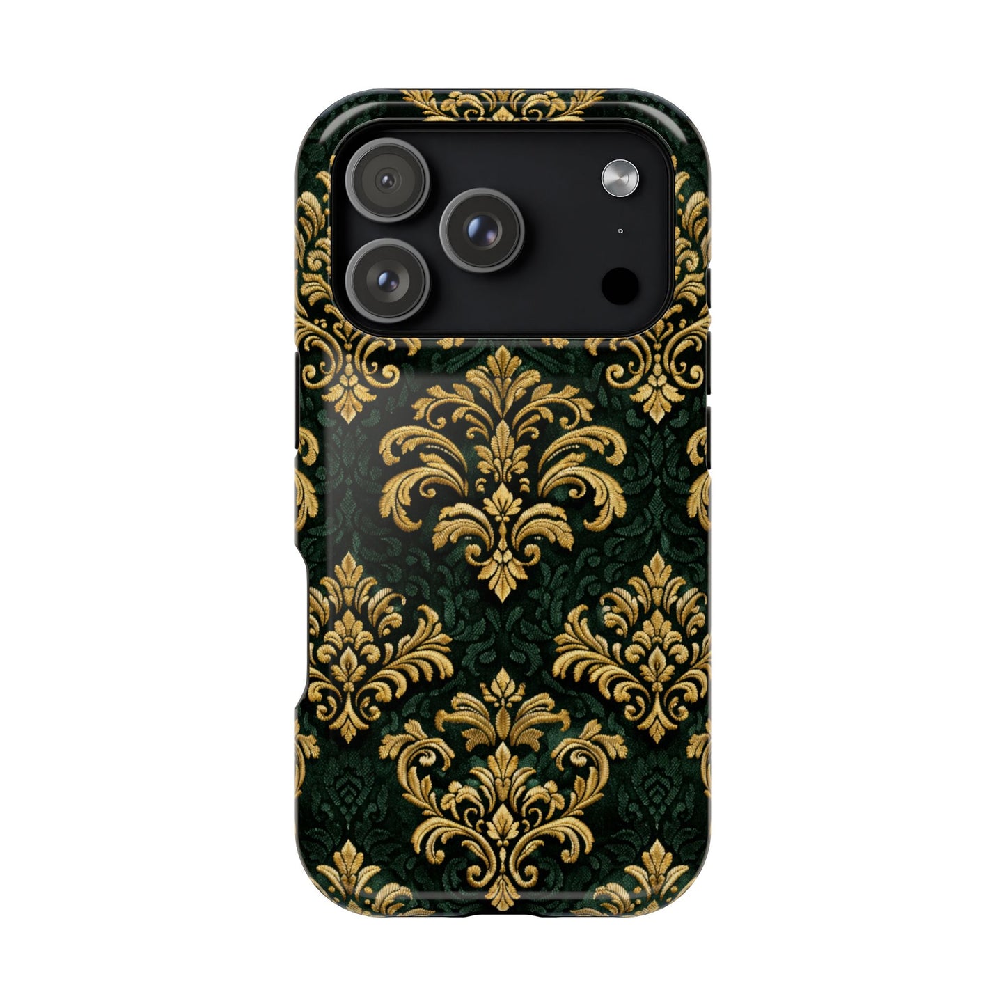 Valmont Atelier • Velvet Dynasty™ Royal Weave • iPhone 17 Pro • Tough Case • MagSafe®