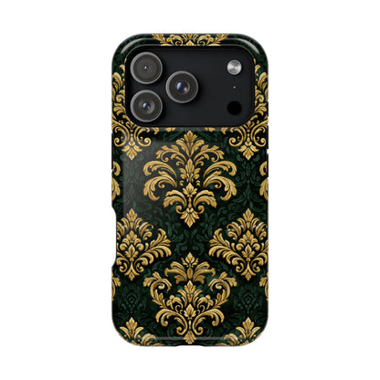 Valmont Atelier • Velvet Dynasty™ Royal Weave • iPhone 17 Pro • Tough Case • MagSafe®