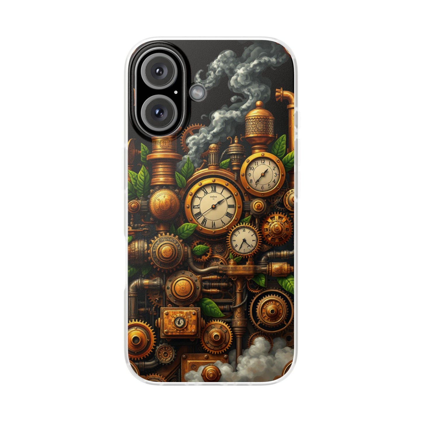 Steampunk Signal • Apple iPhone 16 • Flexi Clear Case