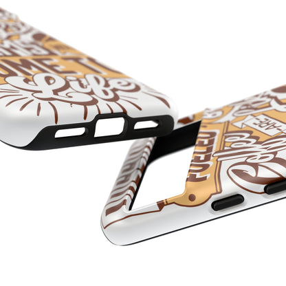 Fueled By Coffee • Google Pixel 8 • Tough Case • Wireless Friendly