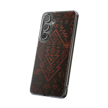 Tribal Glitch • Samsung Galaxy S24 • Clear Case