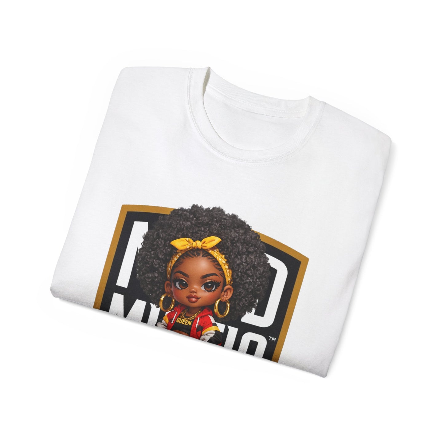 Nova Crown • Street Empress • Mood Militia • T-Shirt • Black Hat Pixels • Unisex