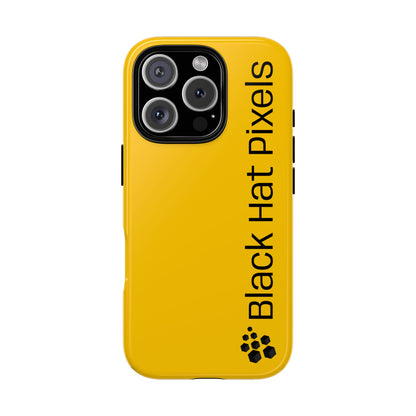 Black Hat Pixels • Apple iPhone 16 • Tough Case • Wireless Friendly