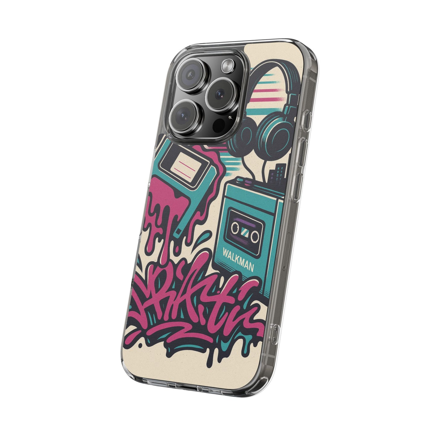 Retro Beats • Apple iPhone 16 • Clear Case