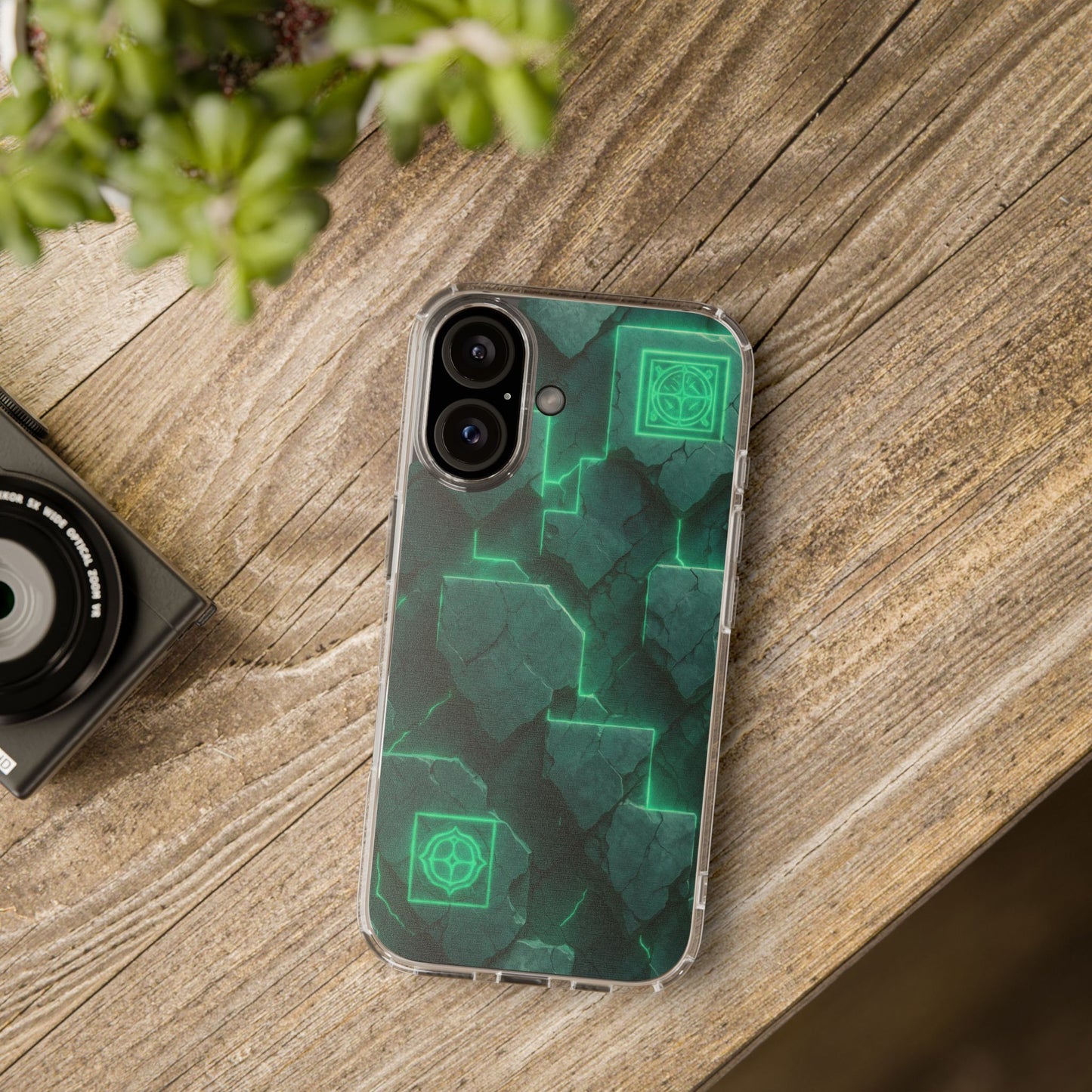 Digital Terrain • Apple iPhone 16 • Clear Case