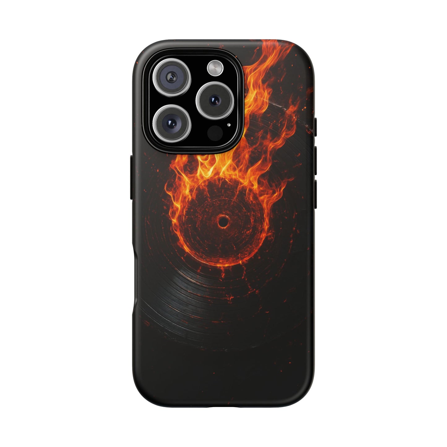 Vinyl Inferno • Apple iPhone 16 • MagSafe® Magnetic Tough Case