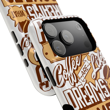 Fueled By Coffee • Apple iPhone 17 Pro • MagSafe® Tough Case