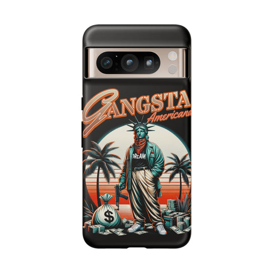Gansta Americana • Google Pixel 8 • Tough Case • Wireless Friendly