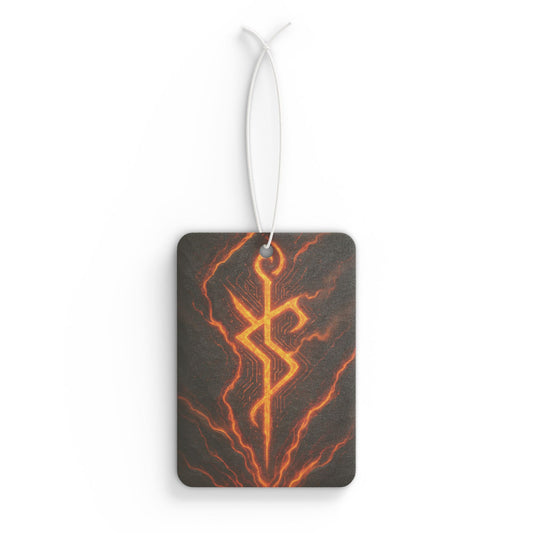 Molten Glyph • Car Air Freshener