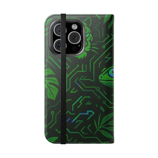 Digital Jungle • Apple iPhone 16 Flip Case