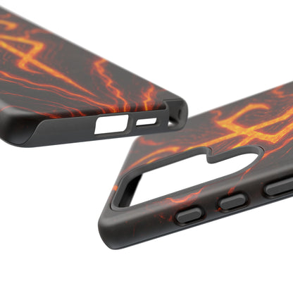 Molten Glyph • Samsung Galaxy S25 • MagSafe® Magnetic Tough Case